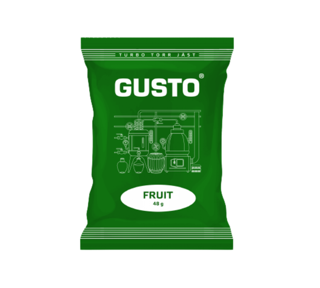 Спиртовые турбо дрожжи Gusto Fruit, 48 гр.